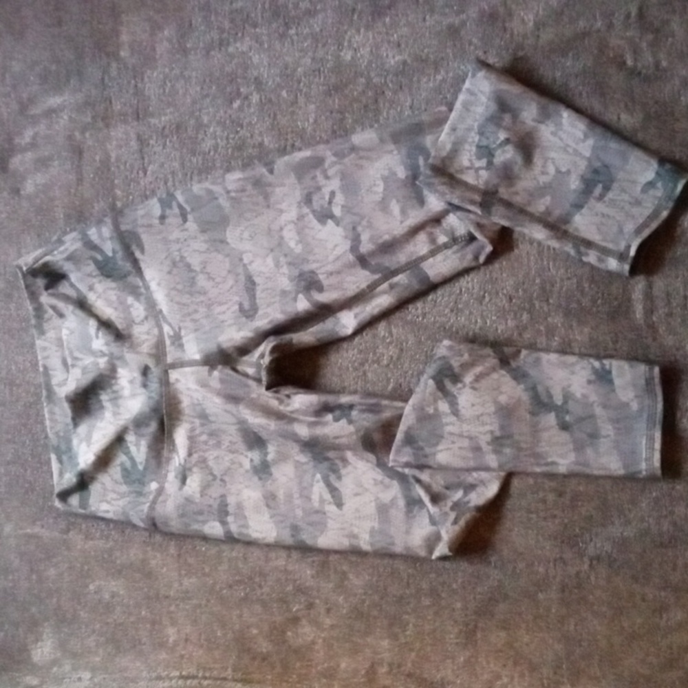 Evolution and Creation camo and snake print leggings